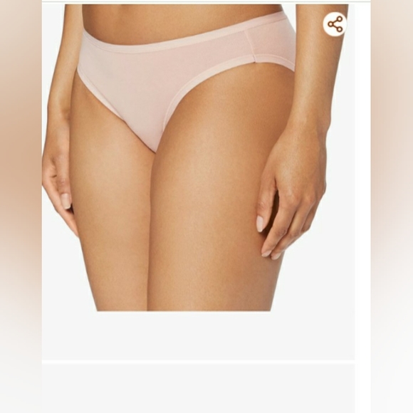 NWT Amazon Essentials Cotton Stretch Bikini Panty 6-Pack - Picture 2 of 8